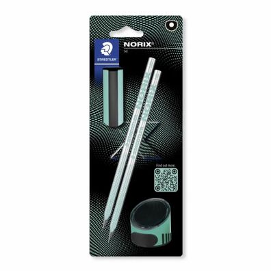 Staedtler Bleistift NORIX HB Set BK 100% PEFC 4007817169209