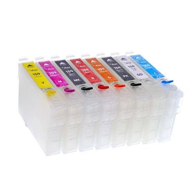 Nachfüllbare Patronen kompatibel mit Epson T1590-1599 für Stylus Photo R2000