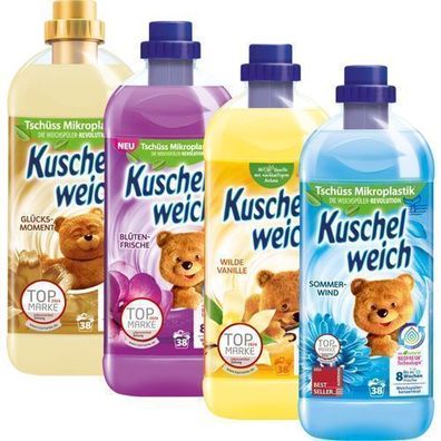 Kuschelweich Weichspüler Set - 4x1L