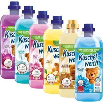 Kuschelweich Weichspüler Set 6x1L
