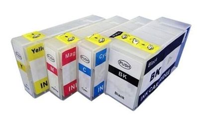 4 nachfüllbare Patronen PGI-2500 kompatibel mit Canon Maxify MB5050 MB5150