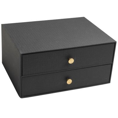 Box 2 Schubladen OfficeByMe schwarz