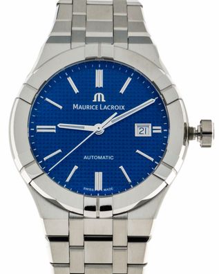Maurice Lacroix - Mann - AI6008-SS00F-430-C - AIKON Automatic 42mm Blue Komplettpaket