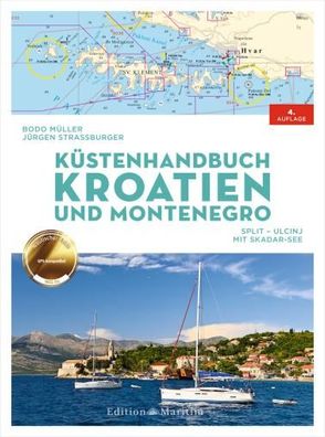 Delius Klasing, Küstenhandbuch Kroatien & Montenegro Split - Ulcinj