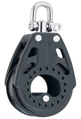 Harken, Carbo Air Single- Block mit Wirbelschäkel