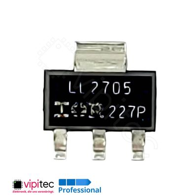 IRLL2705 N-Kanal MOSFET 55V 3,8A 2,1W 35ns SMD SOT-223 TTL 2705 IRLL2705TRPBF
