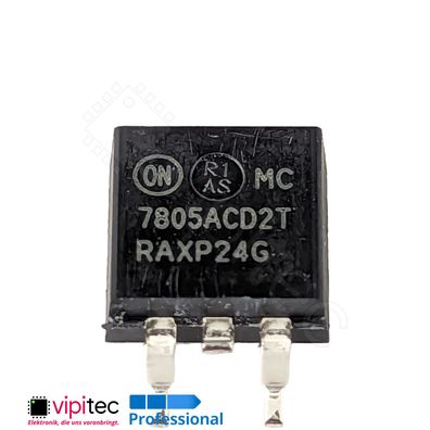 MC7805 5V Linear-Spannungsregler | 7,5..20V SMD D2PAK Spannungswandler