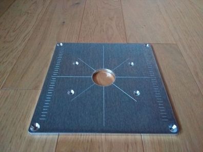 Frästisch Einlegeplatte Befestigungsplatte Oberfräse Einhell TC-RO 1155 E