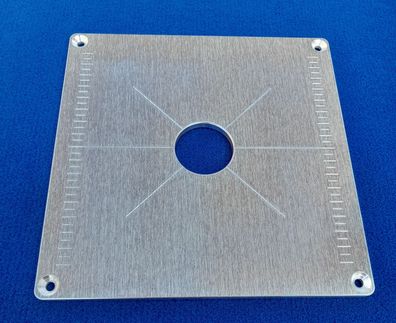 Frästisch Einlegeplatte Befestigungsplatte Oberfräse universal