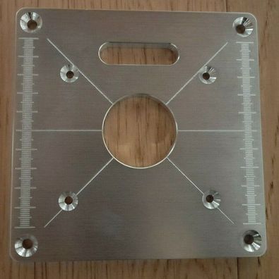 Einlegeplatte Oberfräse Frästisch für Bosch GKF600