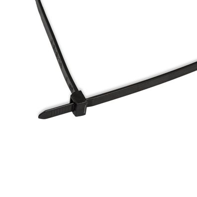 Kabelbinder aus PA für Styroporsteine | 1200 x 9 mm | Schwarz