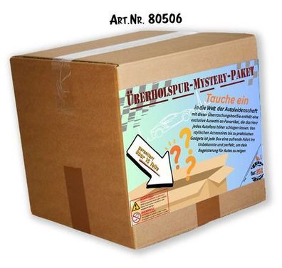 Mystery-box Überraschungsbox für Auto-Freunde - Neuware - 15 Artikel - 80506