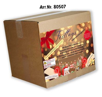 Mystery-box Überraschungsbox Weihnachten - Neuware - 15 Artikel - 80507