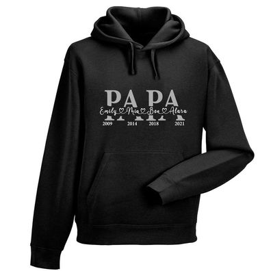 Sweatshirt Kapuzenpullover Hoodie mit Personalisierung 3XL