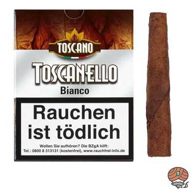 Toscano Toscanello Bianco Zigarren (Grappa) - 5 Stück