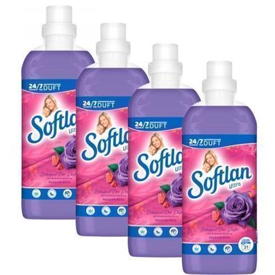 Softlan Rosige Leidenschaft Weichspüler 4x650 ml