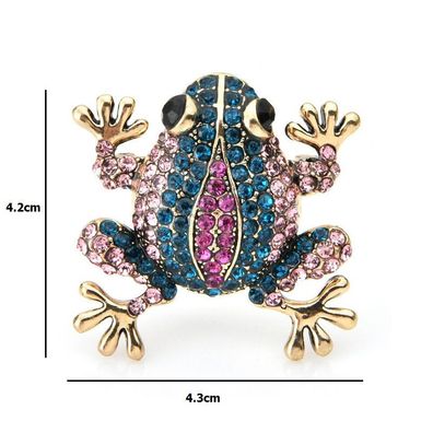 Frosch Brosche, Froggi Brosche, Tier Schmuck, Tier Brosche (B28022630)