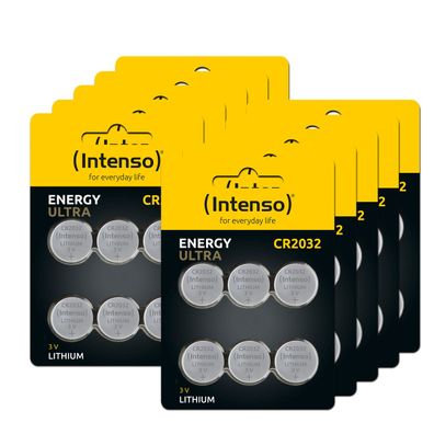 Intenso Lithium Knopfzellen Energy Ultra CR 2032 60er Pack