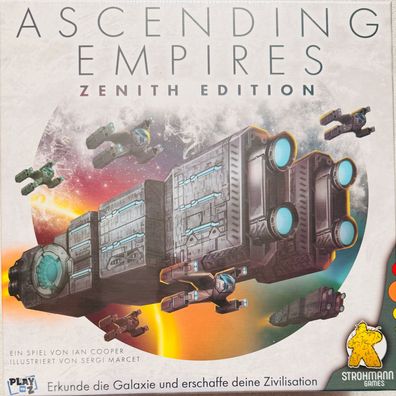 Ascending Empires Zenith Edition Strohmann Familienspiel Brettspiel Kennerspiel