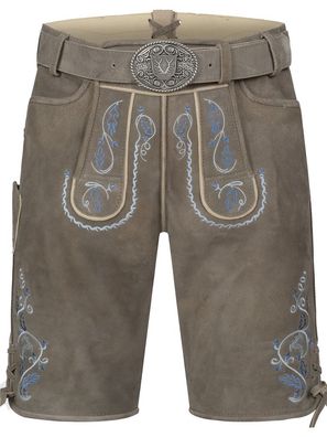 Lederhose Malik mit Gürtel