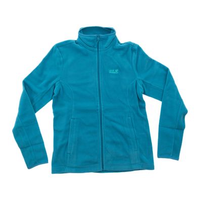 Jack Wolfskin Gecko Fleece Jacke Damen Outdoor recycelt