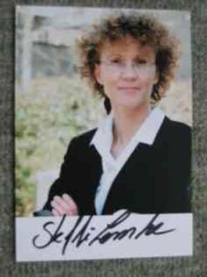 Die Grünen Politikerin Steffi Lemke - handsigniertes Autogramm!!!