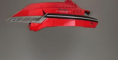yamaha beluga 125 3TE Seitenverkleidung Hinten links Rot Original Teil Vintage