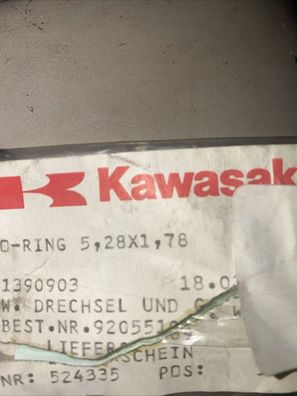 8 X Original Kawasaki O Ring 5,28x1,78 On 670B1506 für KLX, Ninja, Z, ZRX, ZZR