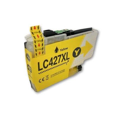 Druckerpatrone kompatibel mit Brother LC427 XL gelb für MFC-J6957 J6959