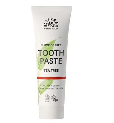 Urtekram - Tea Tree Toothpaste - Zahnpasta - 75 ml