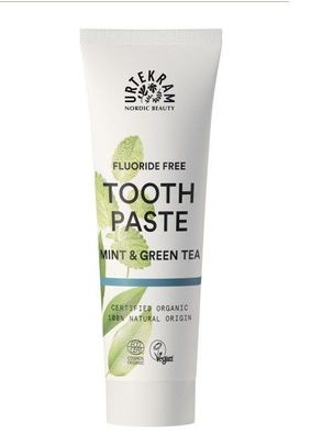 Urtekram - Mint & Green Tea Toothpaste - Zahnpasta - 75 ml