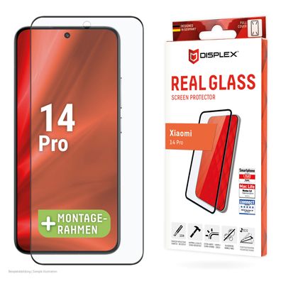 Displex Panzerglas 10H vollflächig für Xiaomi 14 Pro / 14 Ultra