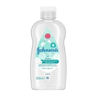 Johnson's Baby CottonTouch Babyöl für Neugeborene 200ml - Sanfte Pflege ab dem e