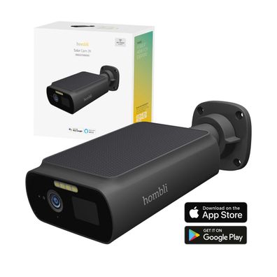 Hombli smarte solar Kamera, schwarz