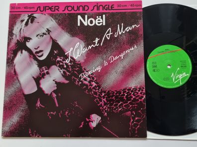 Noël - I Want A Man / Dancing Is Dangerous 12'' Vinyl Maxi Germany/ The Sparks