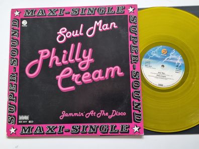 Philly Cream - Soul Man 12'' Vinyl Maxi Germany YELLOW VINYL