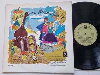 Hermann Schittenhelm/ Friedrich Finkel - Fröhlicher Feierabend Vinyl LP Germany