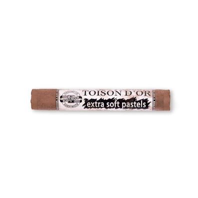 KOH Pastellkreide rund extraweich 12er medium terracotta