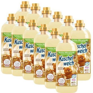 Kuschelweich Glücksmoment Weichspüler 12x1L
