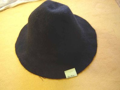 Hutstumpen Capeline Wolle Haar Rauhloden marine 110 gr Ü 54 cm Rd 100 cm Stu 871-1