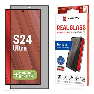 Displex Sichtschutz / Privacy Panzerglas Samsung Galaxy S24 Ultra