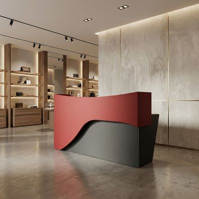 Empfangstheke "WAVE", Thresen, Rezeption, Theke, Ladenbau