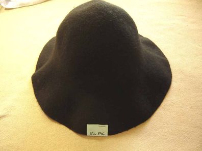 Hutstumpen Wollstumpen Wolle schwarz 130 gr Ü 48cm Rd 94cm Stu 896