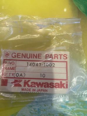 Kawasaki 14043-1002 Filter, 3 Stück Benzinhahn NOS Original