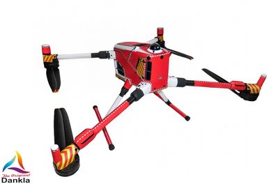 DJI M400 - Skin - Design: DRK ohne Alles - Individualisierbar - Folie/Sticker