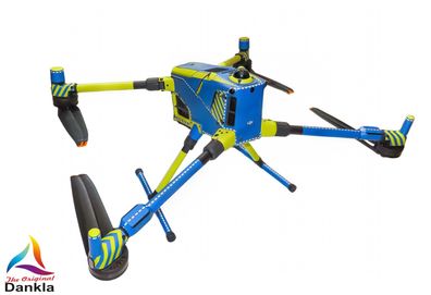 DJI M400 - Skin - Design: Polizei ohne Alles - Individualisierbar - Folie/Sticker