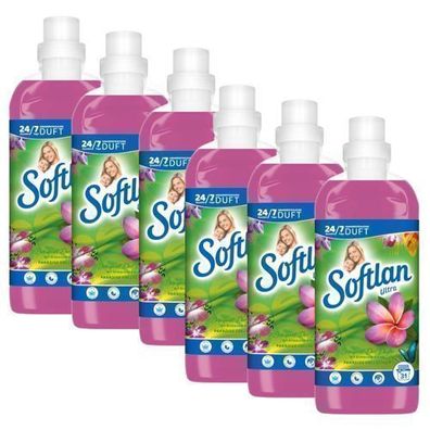 Softlan Paradise Kollektion Weichspüler 6x650 ml