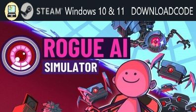 NEU PC Computer Spiel Rogue AI Simulator für Windows 10 11 STEAM Download Code