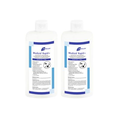 Meditrade Medizid Rapid+ Flächendesinfektion - 2x 500ml