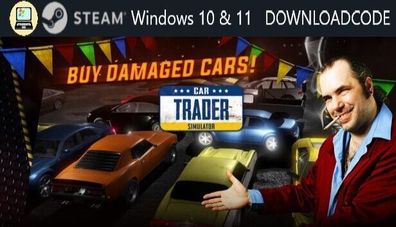 NEU PC Computer Spiel Car Trader Simulator für Windows 10 11 STEAM Download Code